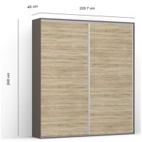 DRESSING LEX 221-240-45 B GRI/DSO